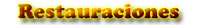 Restauraciones