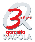 SAGOLA ofrece en toda su gama una garantía de 3 años