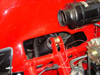 TVR - Un detalle de la suspension delantera